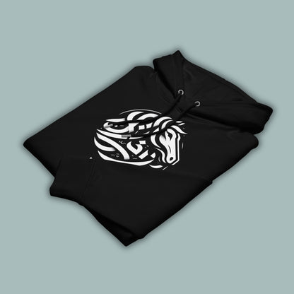 The Horse | الخيل | Arabic Calligraphy | Youth Hoodie (Ages 3-13)